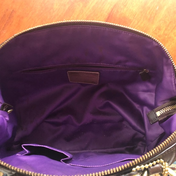 Coach brown leather bag - Picture 3 of 8